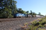 NS Conrail heritage unit leads train 25G, with Virginian in 3rd